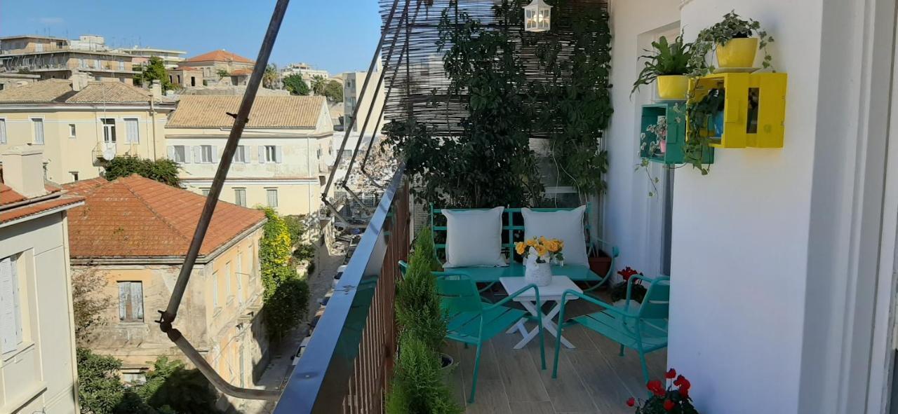 Aay- Best Corfu Town & Sea Apart 2Bedroom Renovated + Lift / Comfy&Design+Wifi المظهر الخارجي الصورة